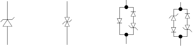 TVS二极管电路符号